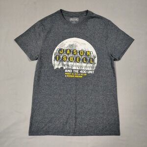Jason Isbell 400 Unit Shirt Small Grey Bozeman MT 2023 Official Concert Tee